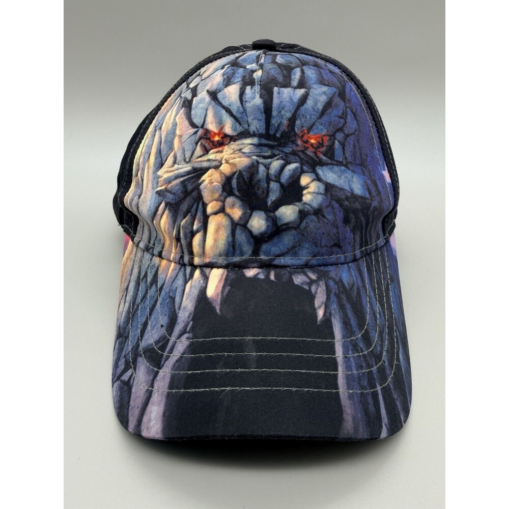 Universal Studios Skull Island Reign of Kong Cap Sublimated Rock Face Dad Hat